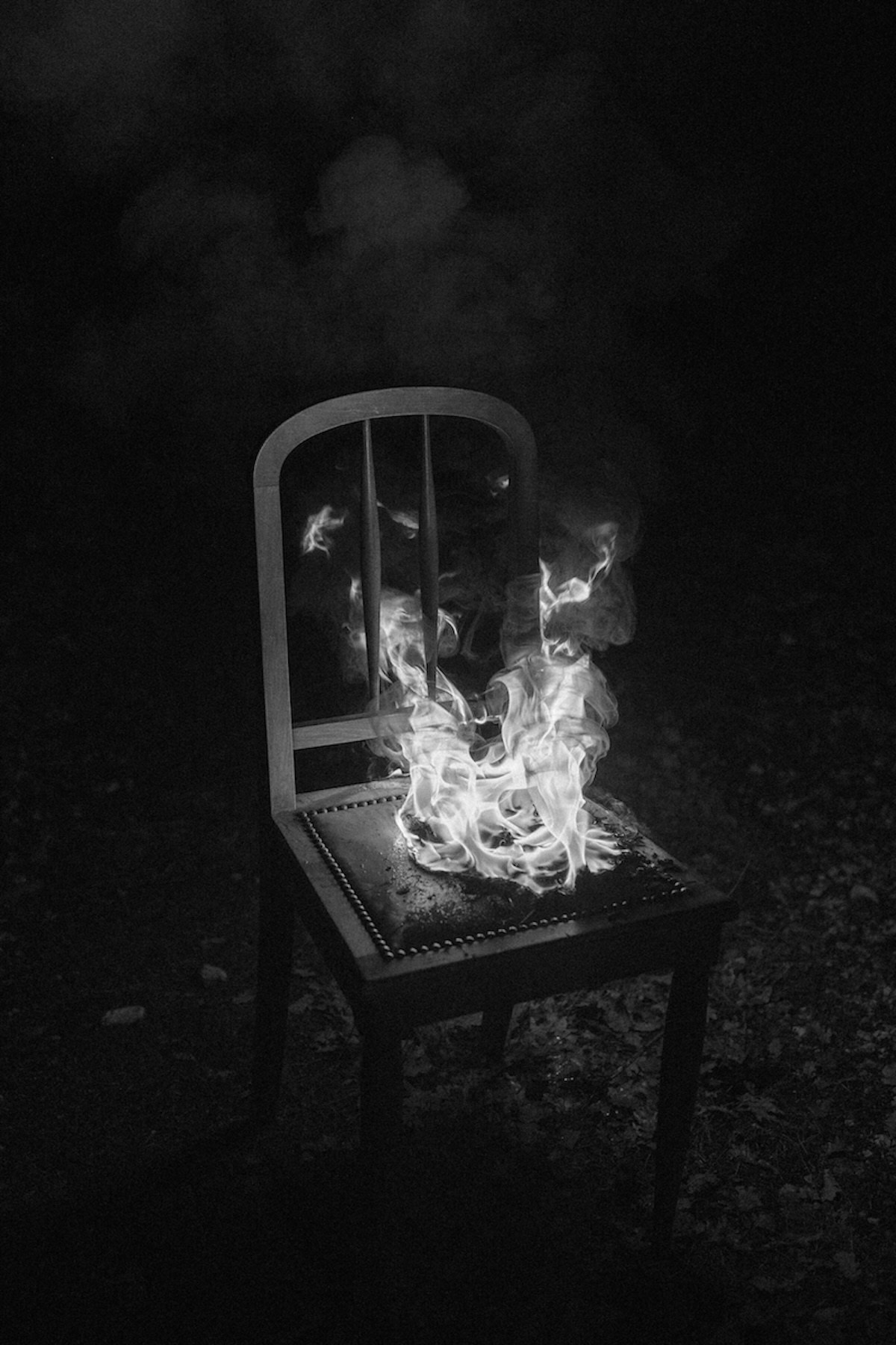 “The black night calls my name” (2023-2025). Anna Guseva | Visual artist