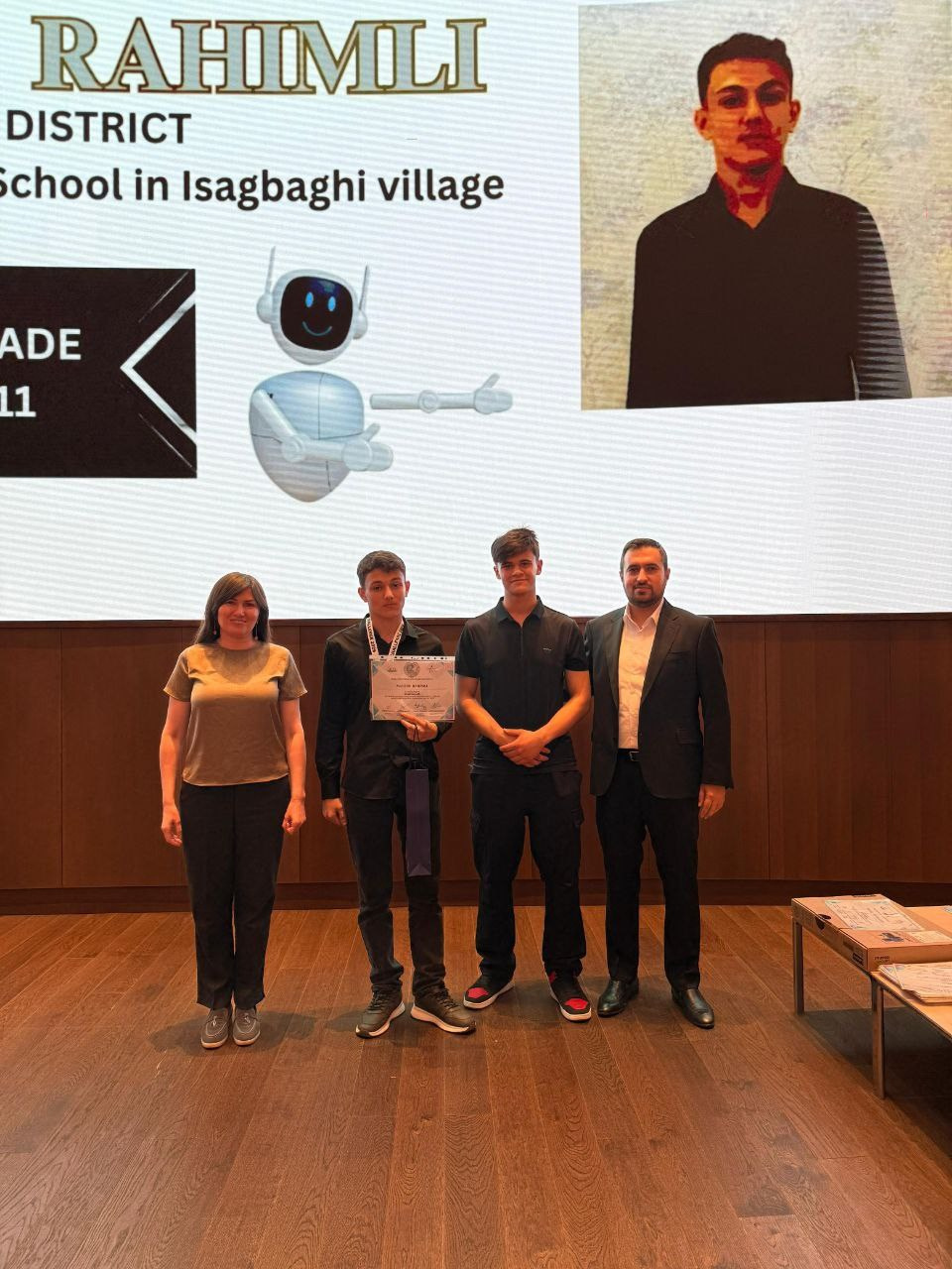 AWARD CEREMONY AND RESULTS. IIMACS — The International Institute of Mathematics, AI & Computer Science