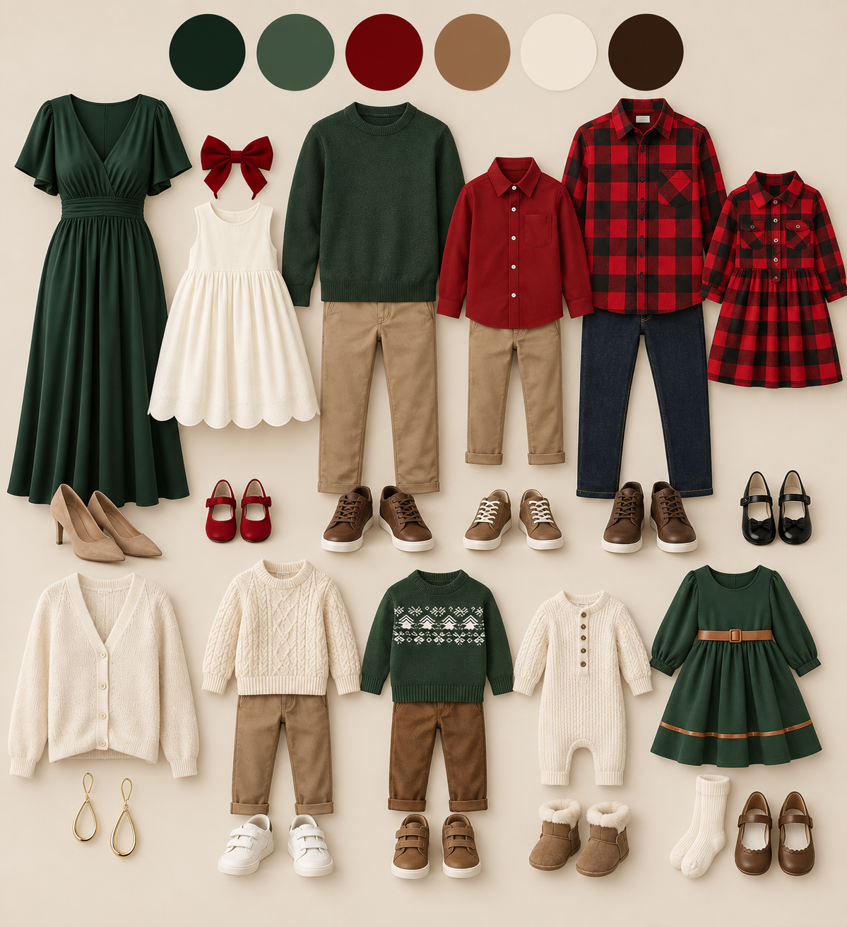 OUTFIT INSPO FOR CHRISTMAS MINI SESSIONS. Newborn and family photographer. Hills District. Sydney