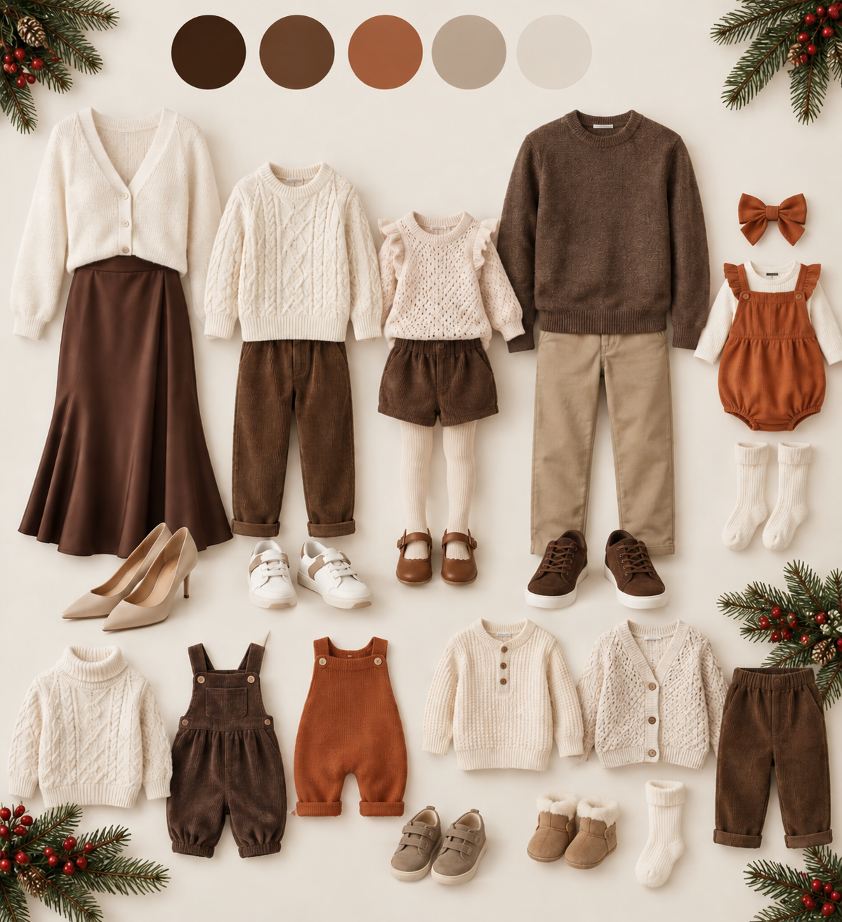 OUTFIT INSPO FOR CHRISTMAS MINI SESSIONS. Newborn and family photographer. Hills District. Sydney