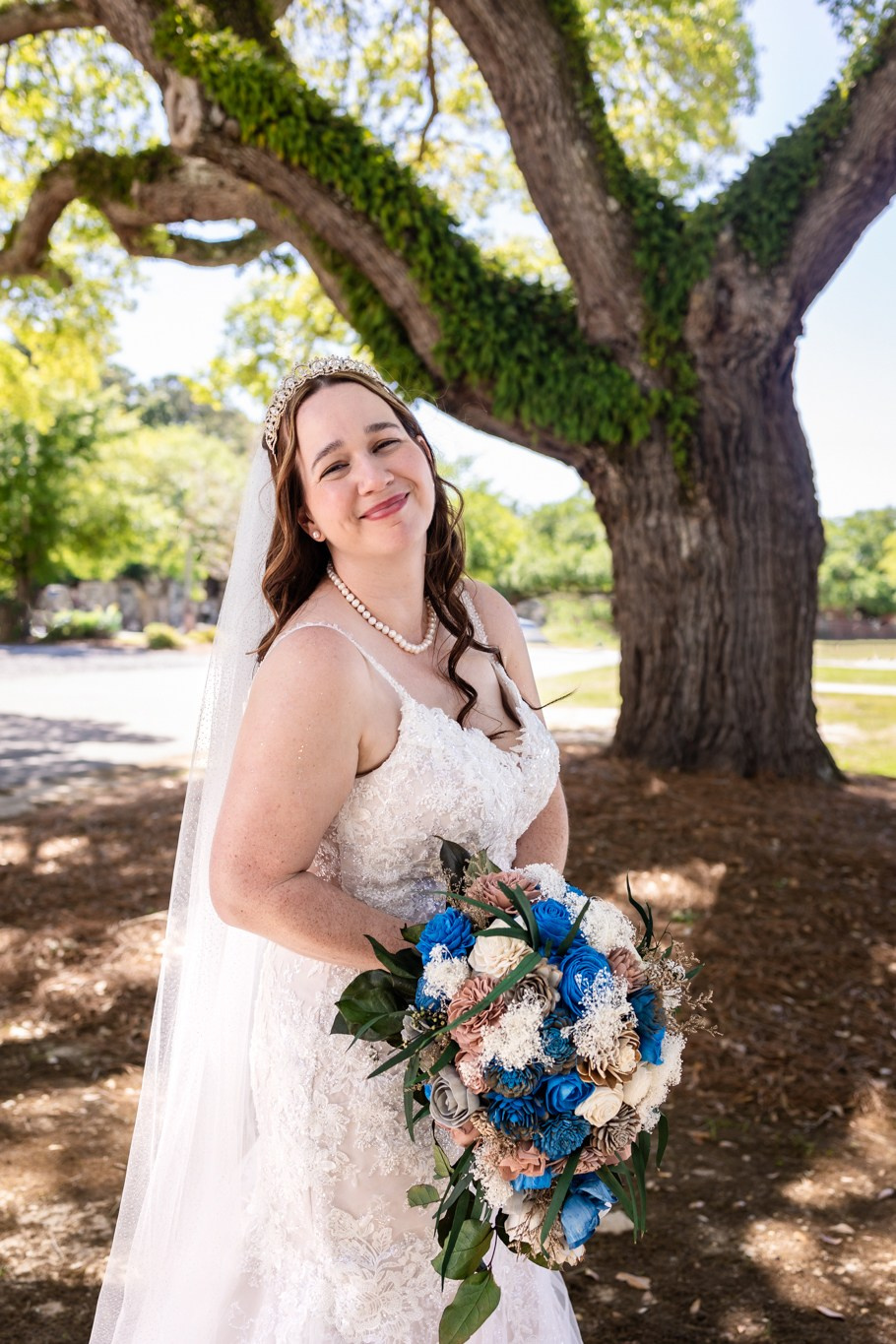 Bryan and Jessica at The Coastal Community Church in Charleston South Carolina. Wedding and portrait photography in Greenville SC