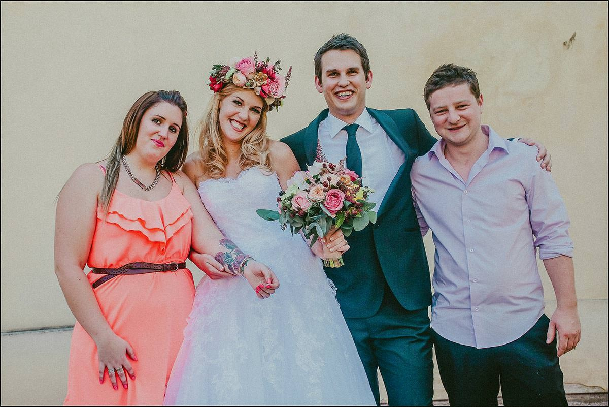 Michelle & Dan — Designer Vrtba Garden Wedding Photography, Prague