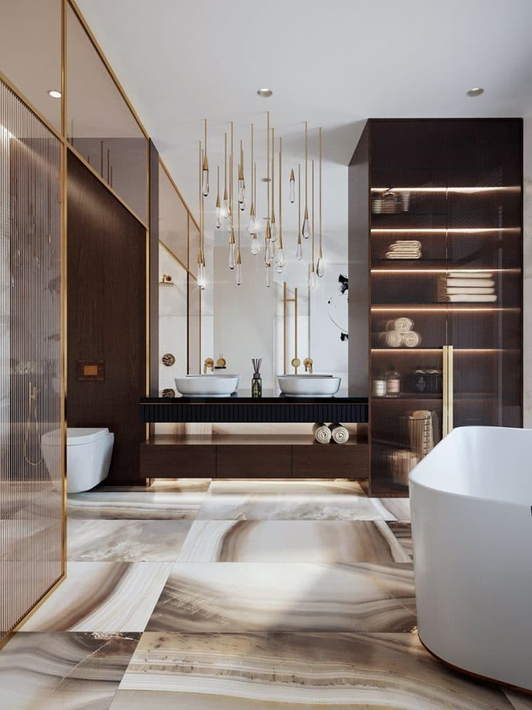 ART DECO HOUSE. Interior Design & 3D Rendering | AB Design Buro