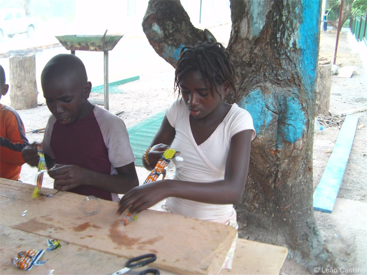 Photos of volunteer work in Congo. Simbahalu