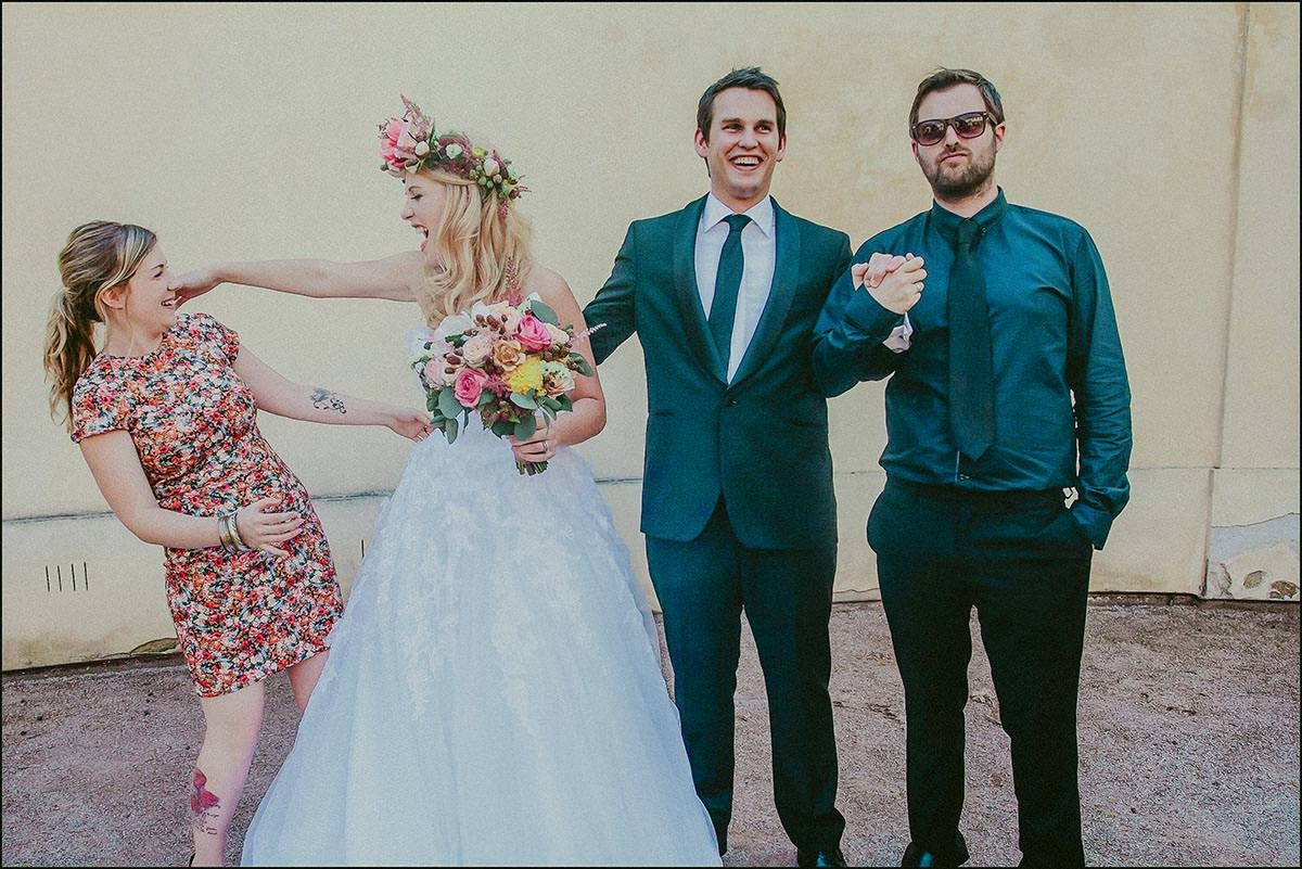 Michelle & Dan — Designer Vrtba Garden Wedding Photography, Prague