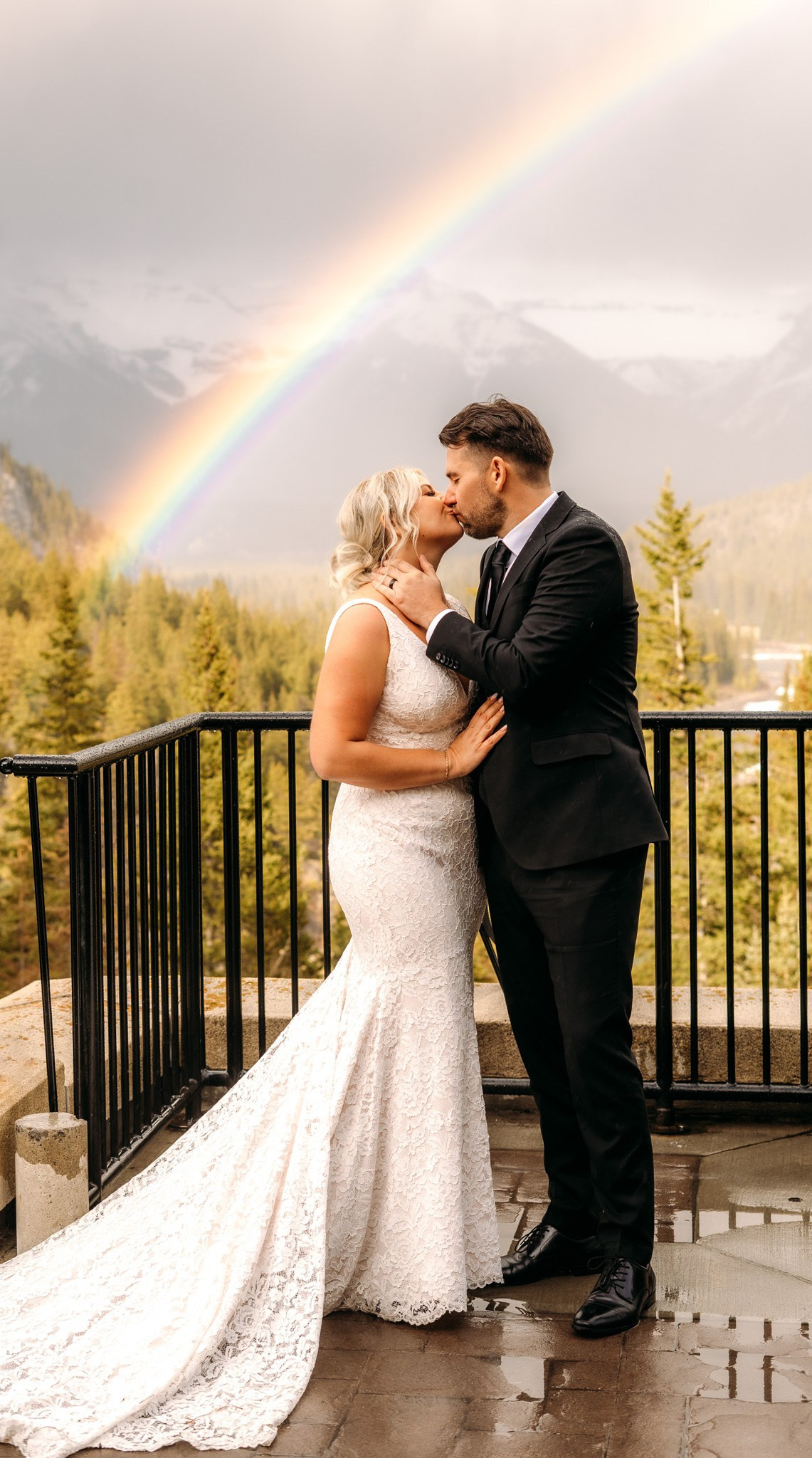 D&K Wedding day in Banff, Alberta 2024. Wedding and family photographer in Calgary Kate Beliaeva