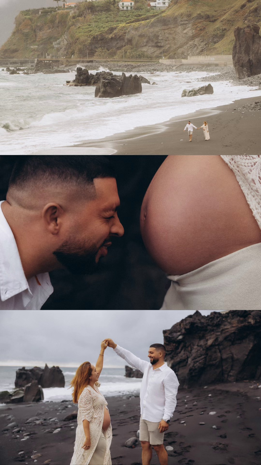 Capturing Love and Anticipation: A Couples Maternity Photoshoot on Madeira
