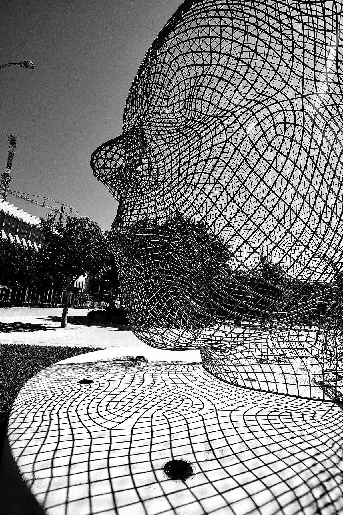 Miami Street Photography — Black & White Vertical Experiment with Light, Contrast & Structure, Breaking NYC Shooting Style. Emin Kuliyev — Award-Winning Wedding Photojournalist NYC & USA | Best Wedding Photographer Known for Candid, Timeless Moments