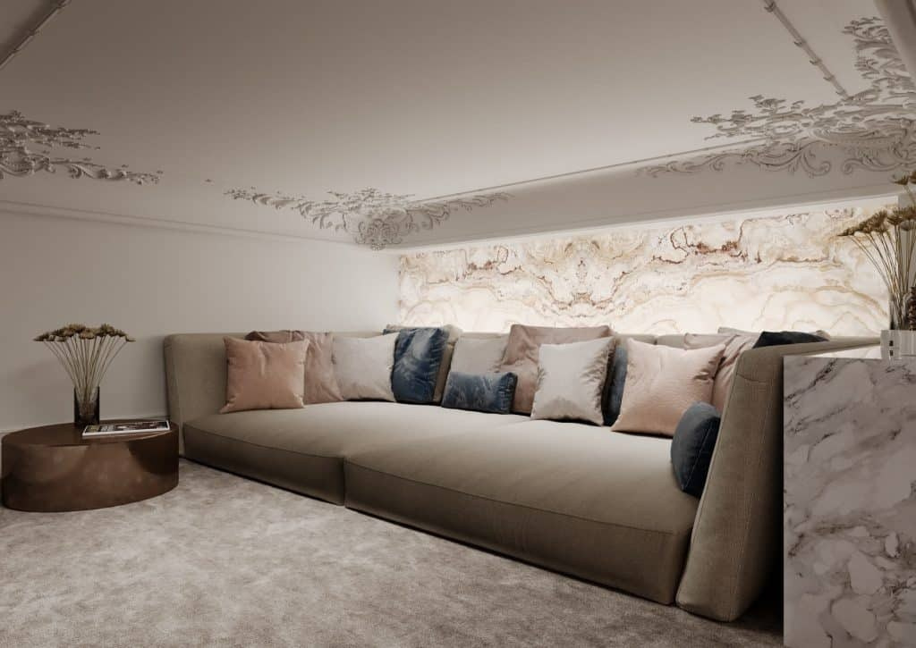 PENTHOUSE IN CLASSIC STYLE. Дизайн интерьера и 3D-визуализация | AB Design Buro