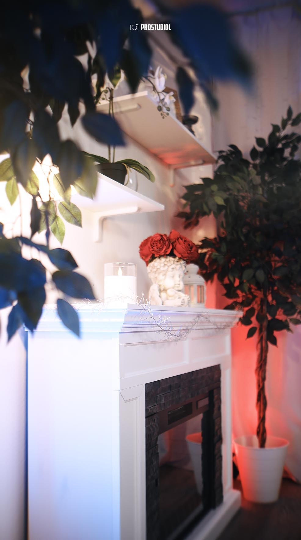 Video & Photo Studio with Black & White Zones | Zone 2. Podcast & Photo Studio in Hollywood, FL | ProStudio1 LLC