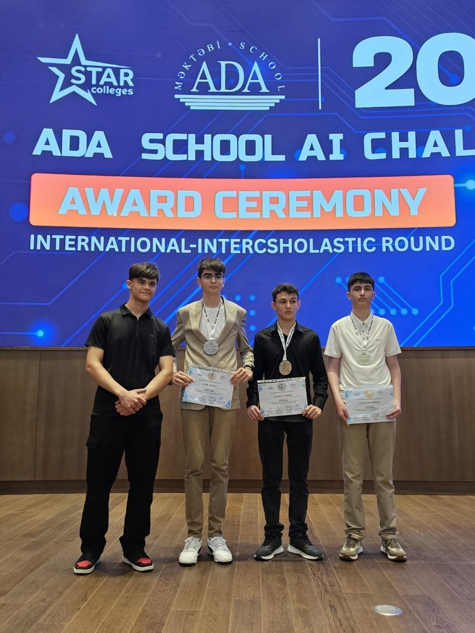 AWARD CEREMONY AND RESULTS. IIMACS — The International Institute of Mathematics, AI & Computer Science