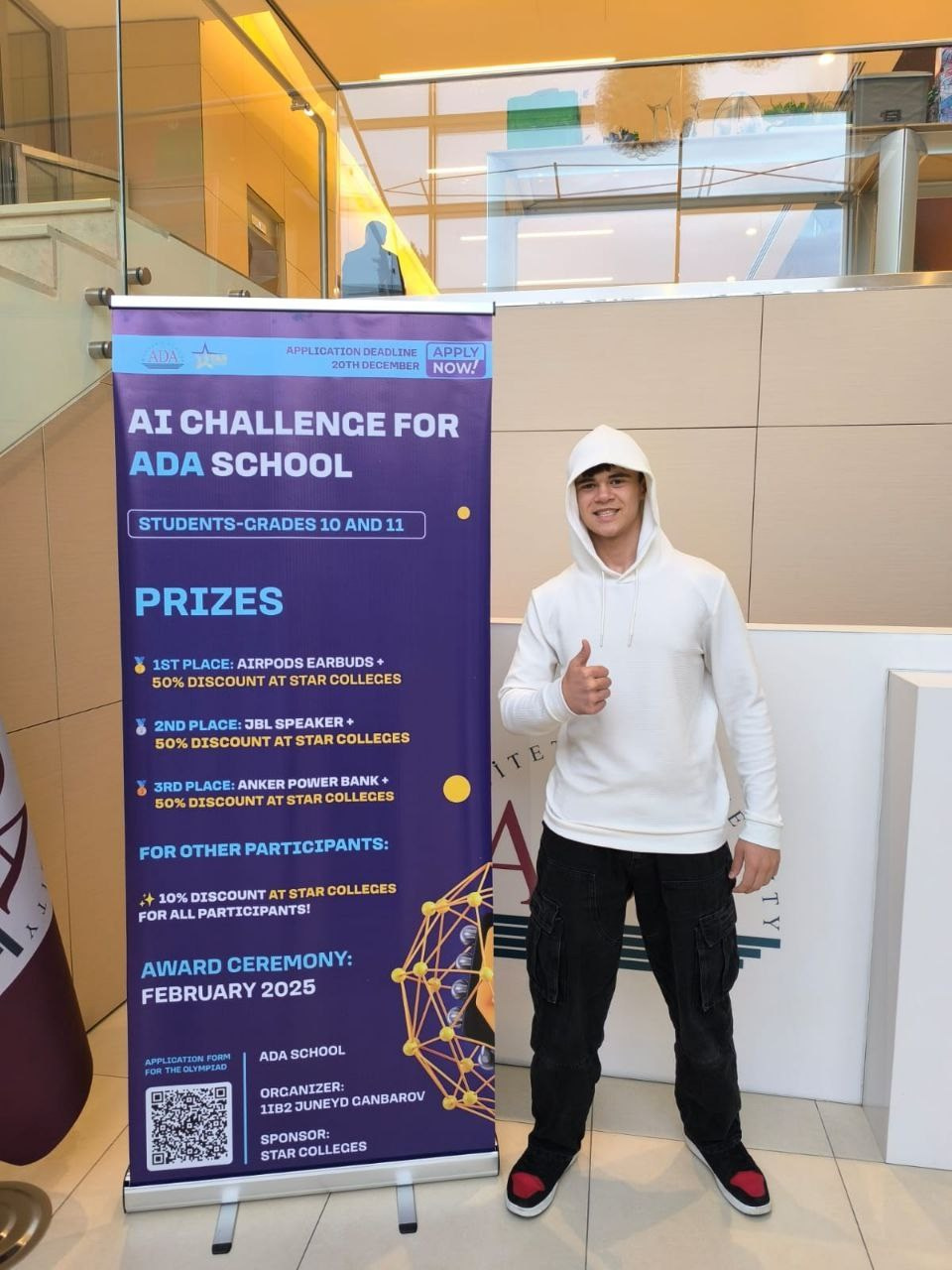 Launch of the First School-Level AI Olympiad at ADA School. IIMACS — The International Institute of Mathematics, AI & Computer Science