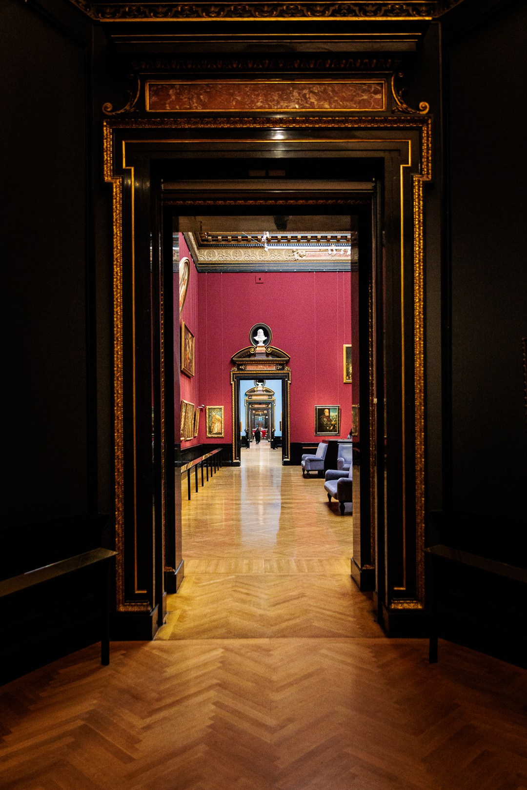 fotografija muzeja Beč arhitektura interijer svjetlo linije prostor