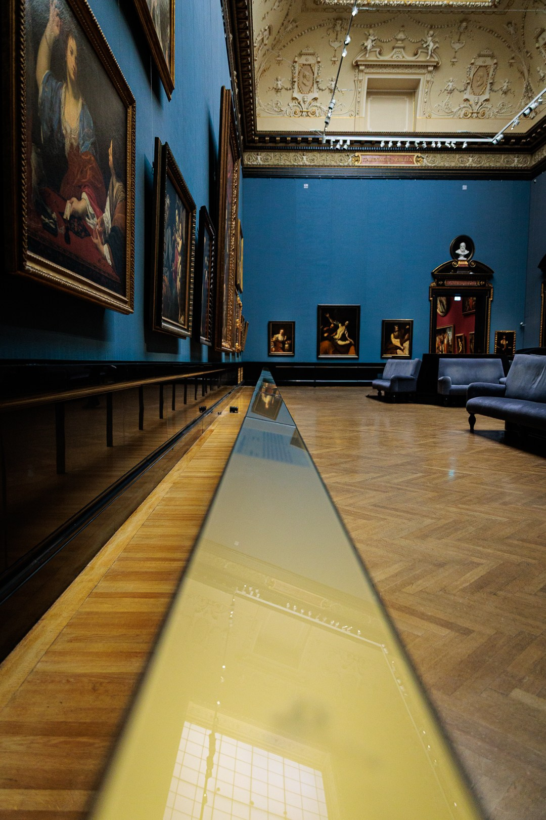 architecture photography Vienna museum interior geometric composition