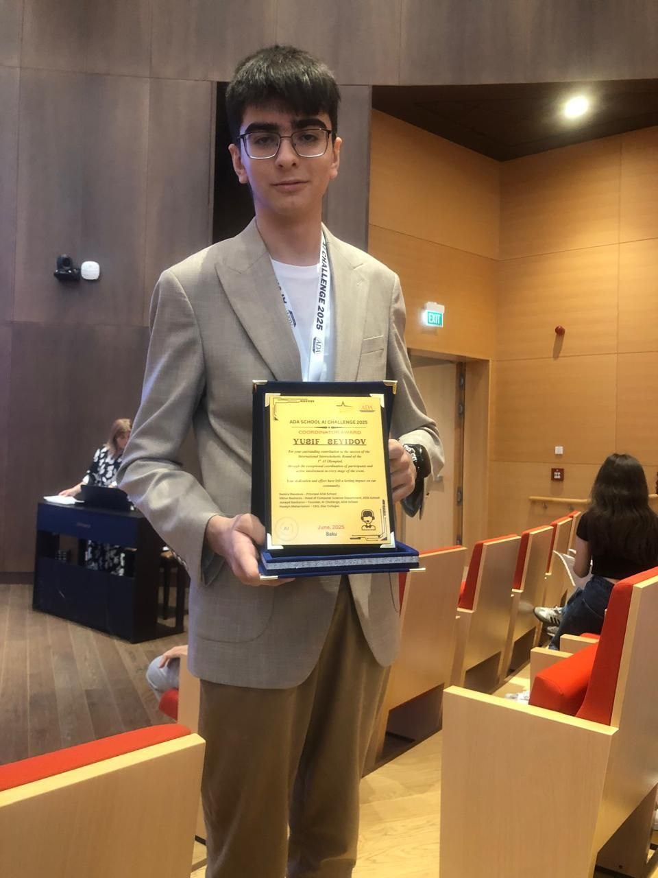 AWARD CEREMONY AND RESULTS. IIMACS — The International Institute of Mathematics, AI & Computer Science