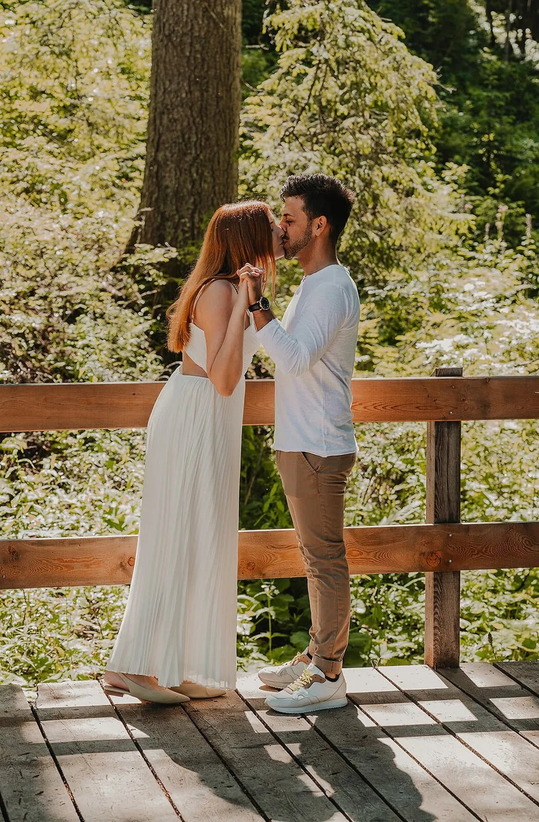 Sesión de Preboda en el Lago di Carezza, Dolomitas | El Velo Blanco. El Velo Blanco I Fotógrafos de Bodas