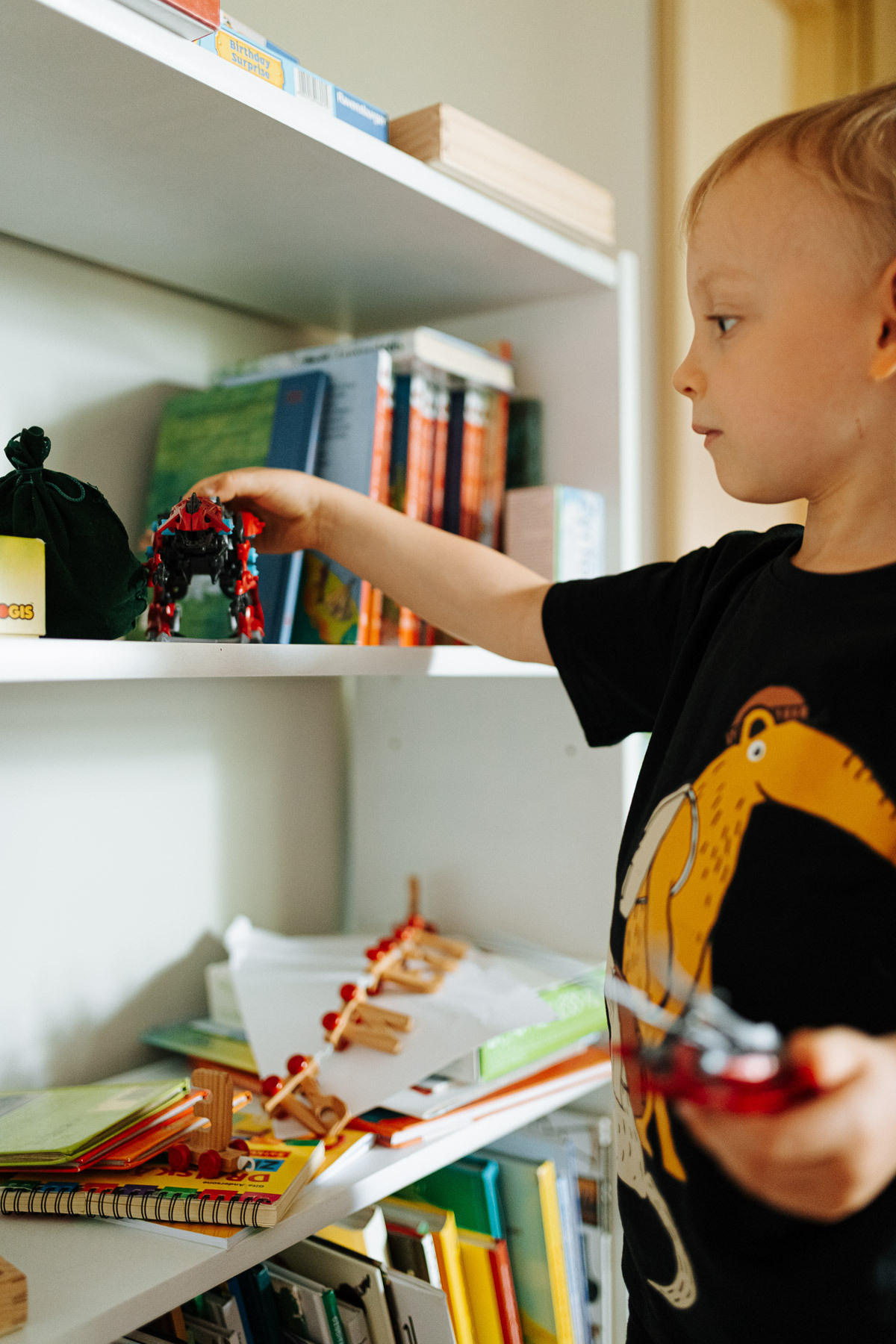 Ģimenes fotosesija savā mājā