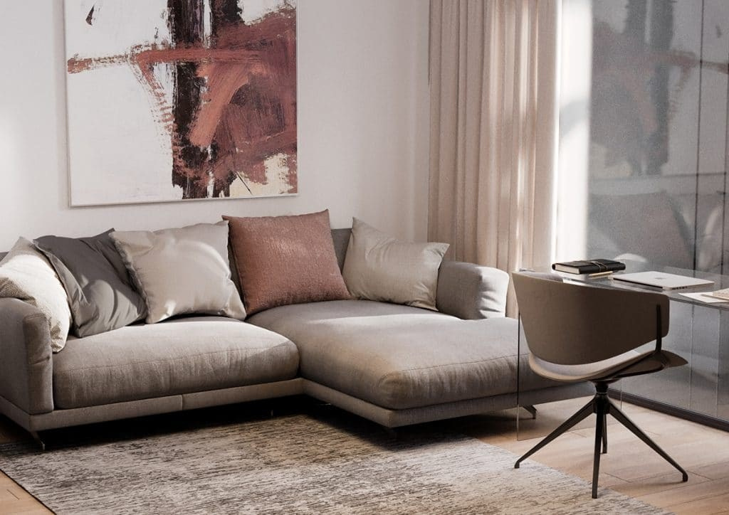 ART DECO HOUSE. Interior Design & 3D Rendering | AB Design Buro