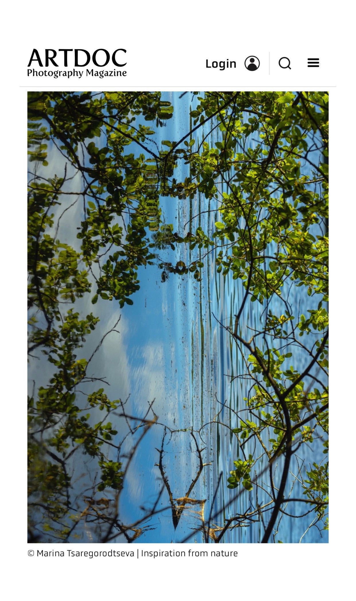 News. Marina Tsaregorodtseva Fine Art photographer, London