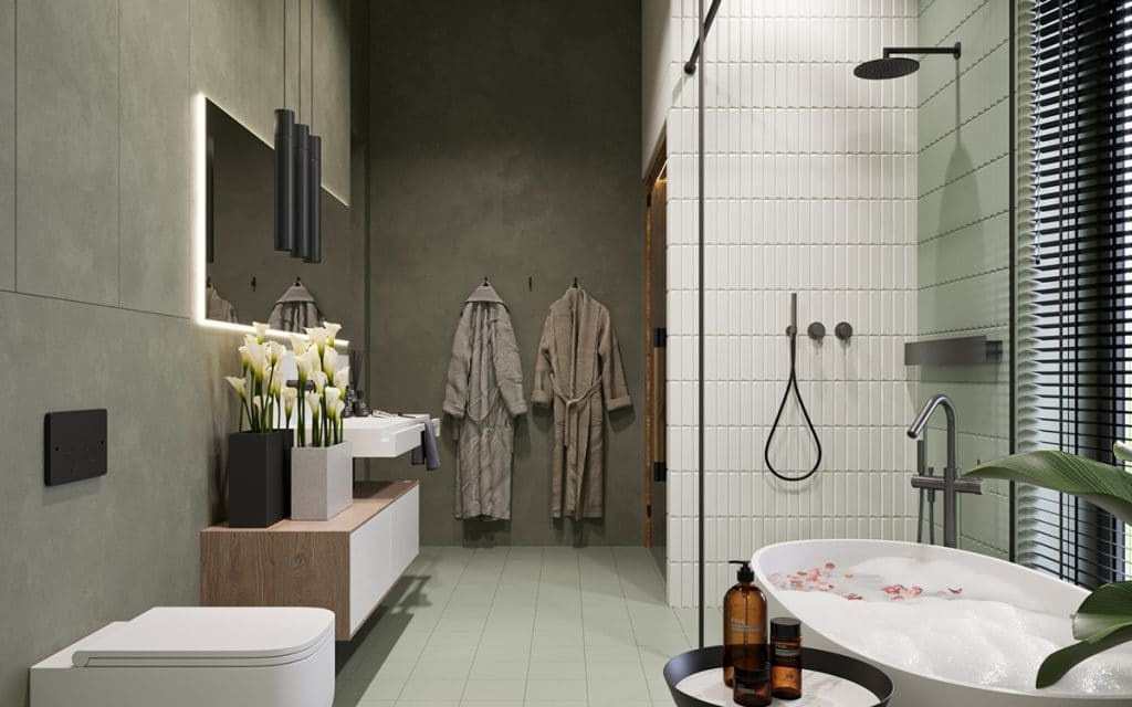 A WEEKEND HOME FOR THE FAMILY. Дизайн интерьера и 3D-визуализация | AB Design Buro