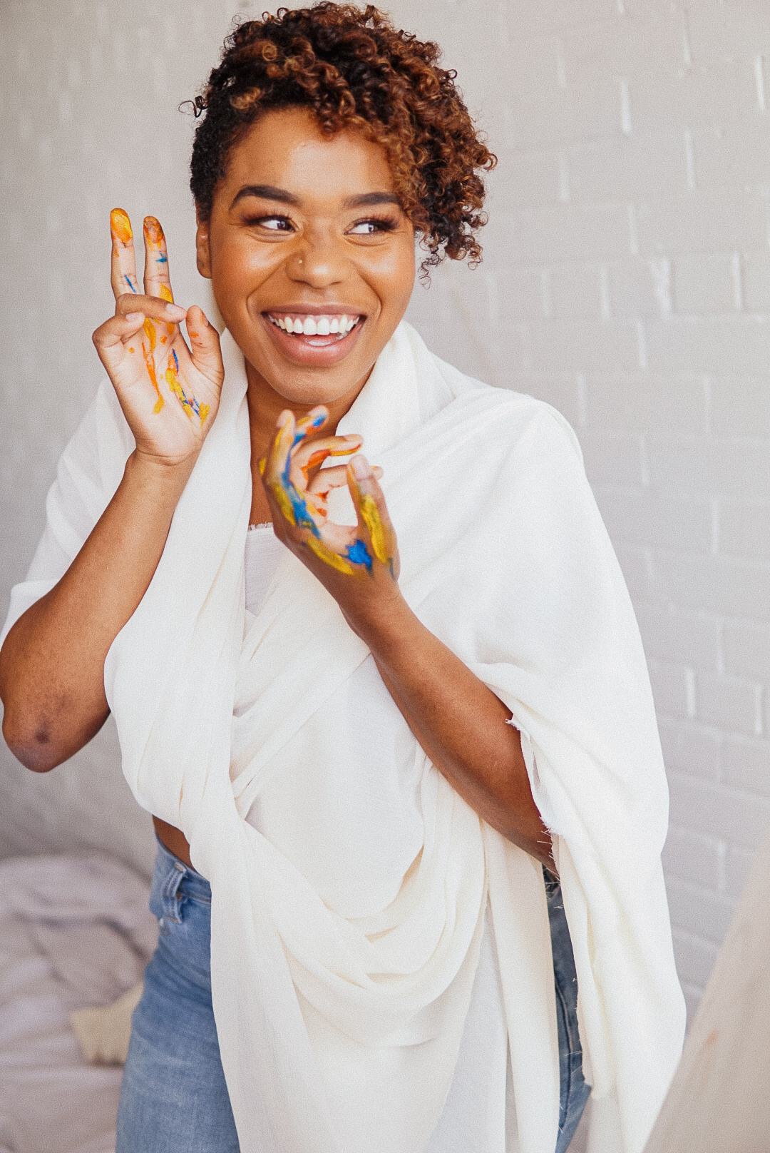 Expression & Embodiment Session. Visual Art by Life Artist, Shiva Marchand