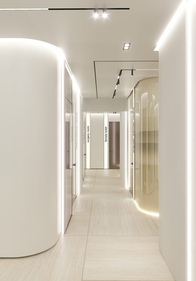 ELEMENTAL КЛИНИКА В ДУБАЕ. Дизайн интерьера и 3D-визуализация | AB Design Buro