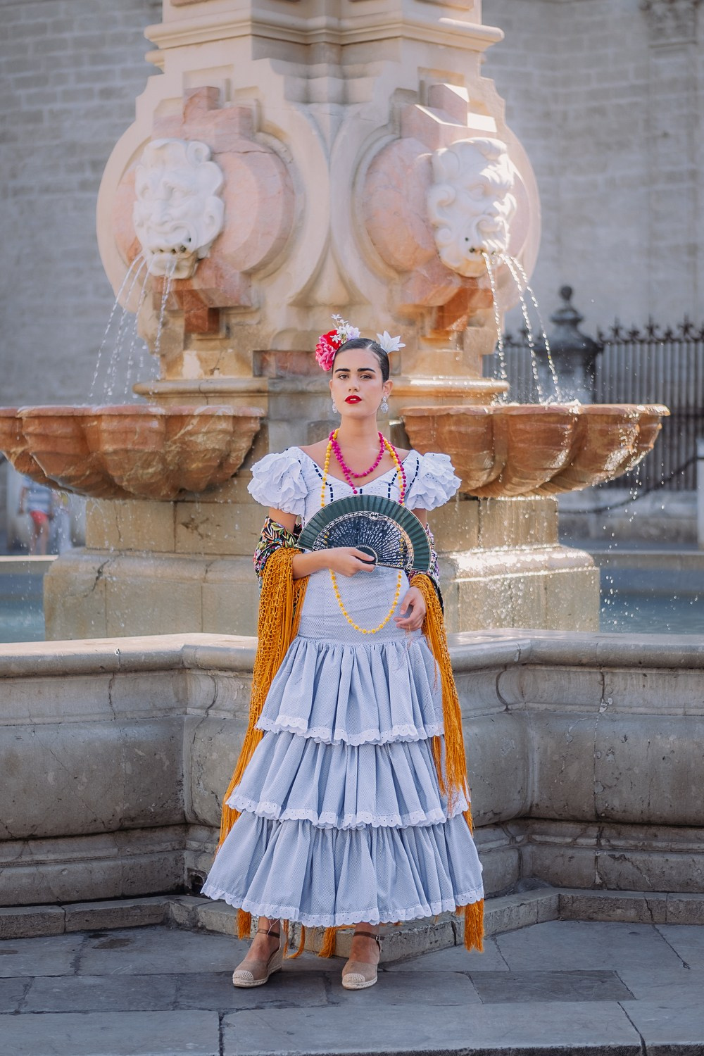 Flamencas al borde del Guadalquivir