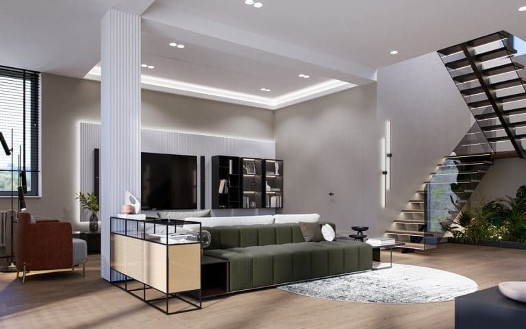 A WEEKEND HOME FOR THE FAMILY. Дизайн интерьера и 3D-визуализация | AB Design Buro