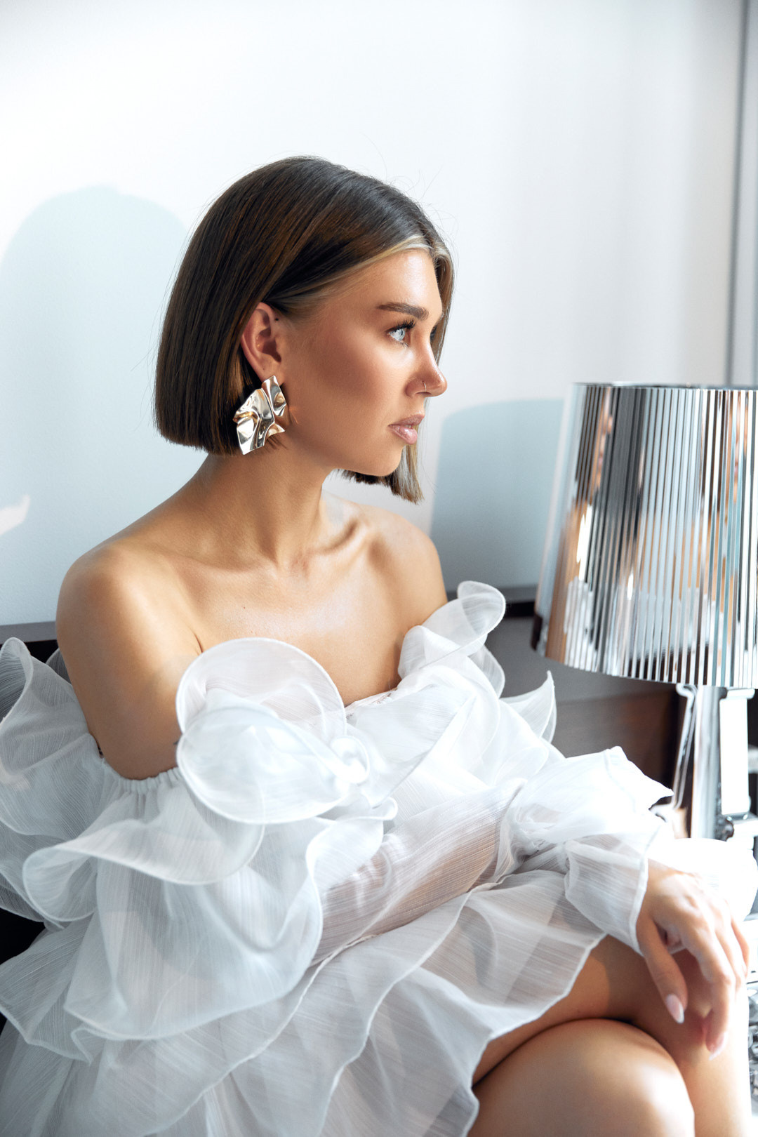 Photoshoot with a german blogger. Photographer in Frankfurt Evgeniia Dubrov