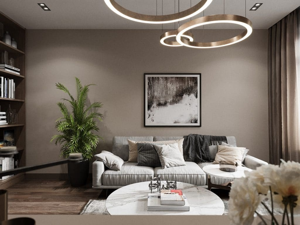 STONE APARTMENT. Дизайн интерьера и 3D-визуализация | AB Design Buro