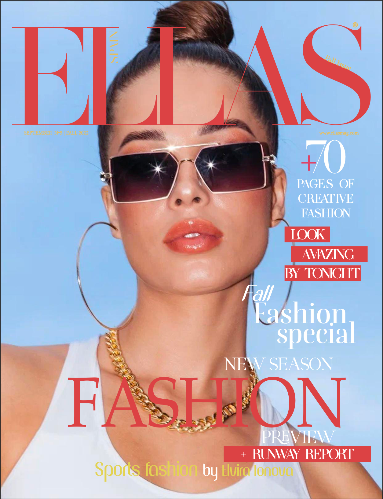 Published in Ellas Magazine September 2022 Fashion issue. @atpho.to portrait photographer in Tallinn, Estonia