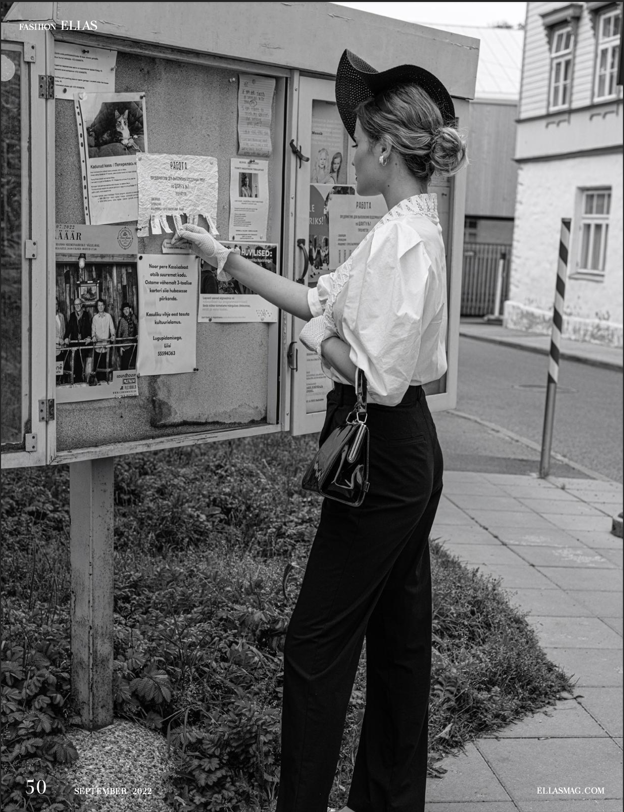 Published in Ellas Magazine September 2022 Fashion issue. @atpho.to portrait photographer in Tallinn, Estonia