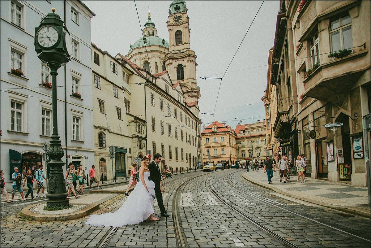 Michelle & Dan — Designer Vrtba Garden Wedding Photography, Prague