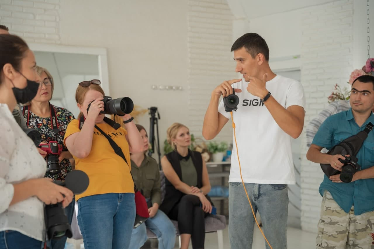МК «Широкий угол — новые возможности». Фотограф Григорий Кравец