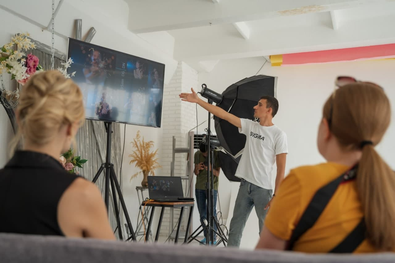 МК «Широкий угол — новые возможности». Фотограф Григорий Кравец