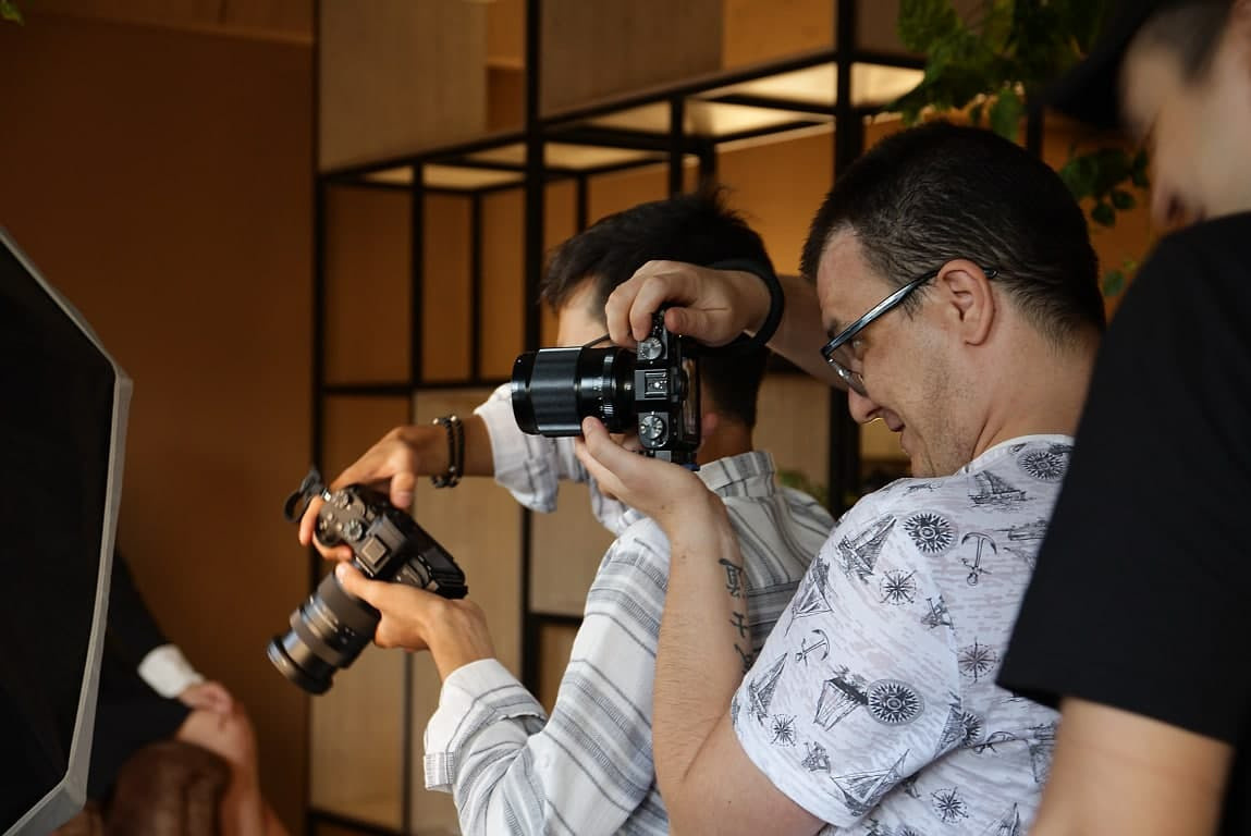 МК «Широкий угол — новые возможности». Фотограф Григорий Кравец