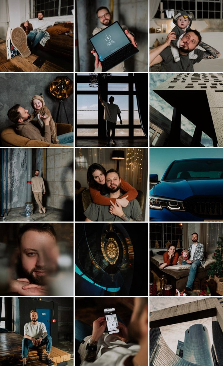 личный бренд визуал фотограф видеограф рилсмейкер прага чехия