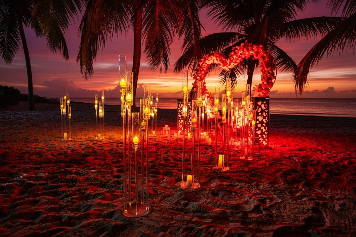 Pedidos de Casamento em Punta Cana | Pacotes Românticos na Praia. Fotógrafo de Casamento e Pedido de Casamento em Punta Cana — Mikhail Chernov