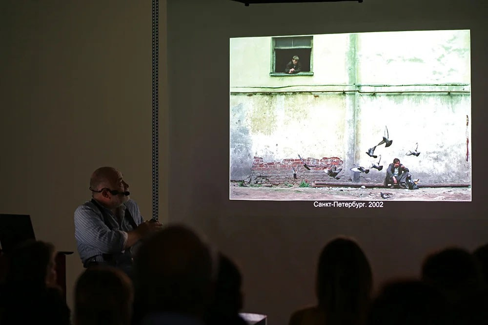 Мастер-класс Сергея Максимишина в Школе Фотографии Романа Рыбалёва. Școala de fotografie lui Roman Ribaliov. Orașul Chișinău, Moldova