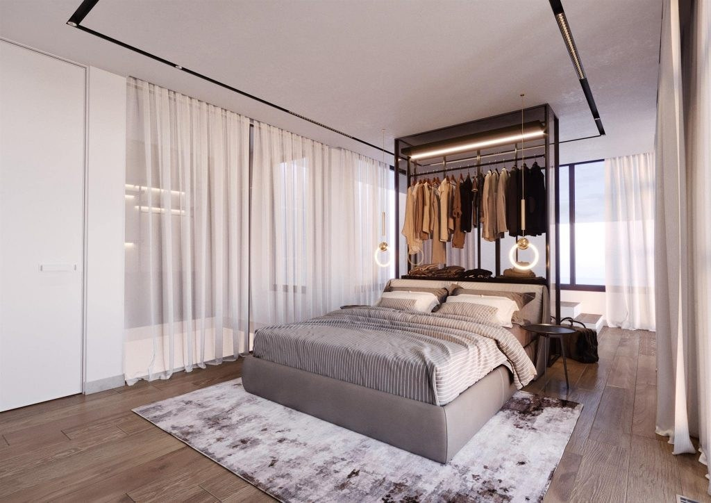 CONTEMPORARY PENTHOUSE. Дизайн интерьера и 3D-визуализация | AB Design Buro