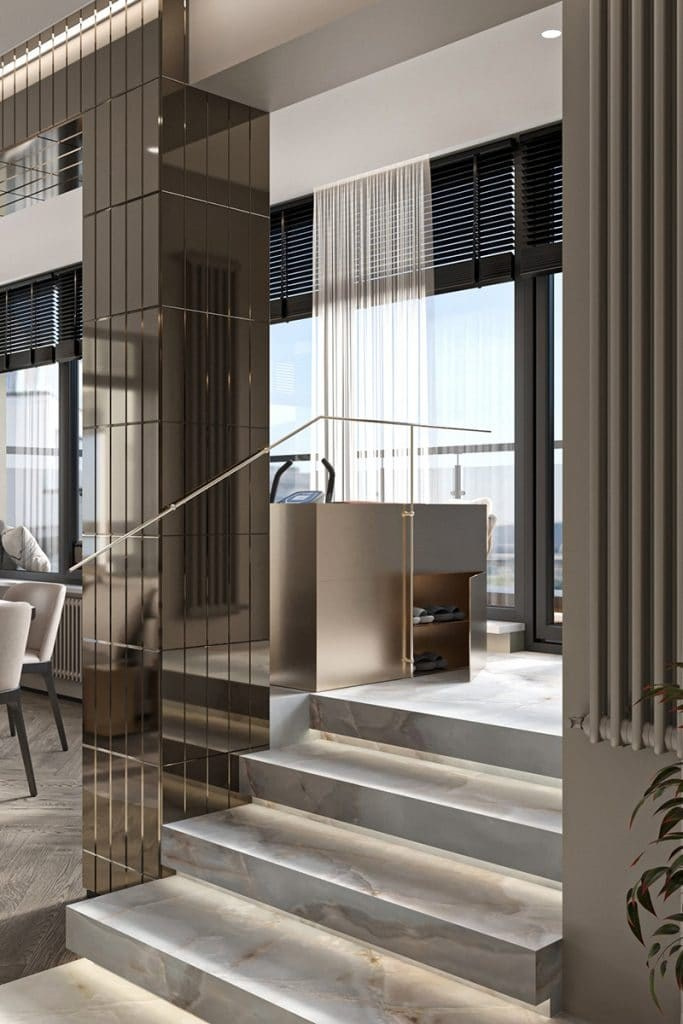 ELEGANT APARTMENT. Дизайн интерьера и 3D-визуализация | AB Design Buro