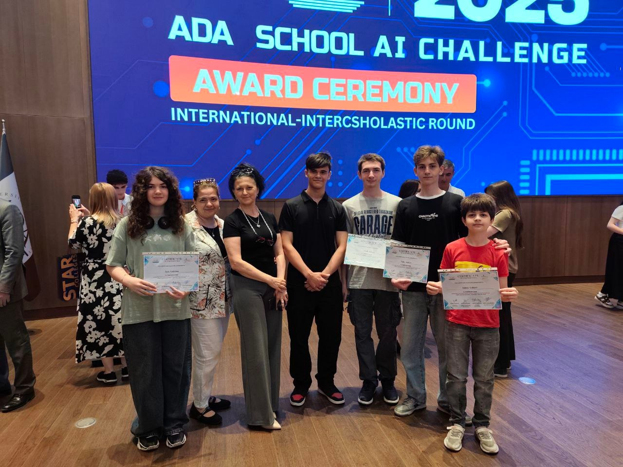 AWARD CEREMONY AND RESULTS. IIMACS — The International Institute of Mathematics, AI & Computer Science