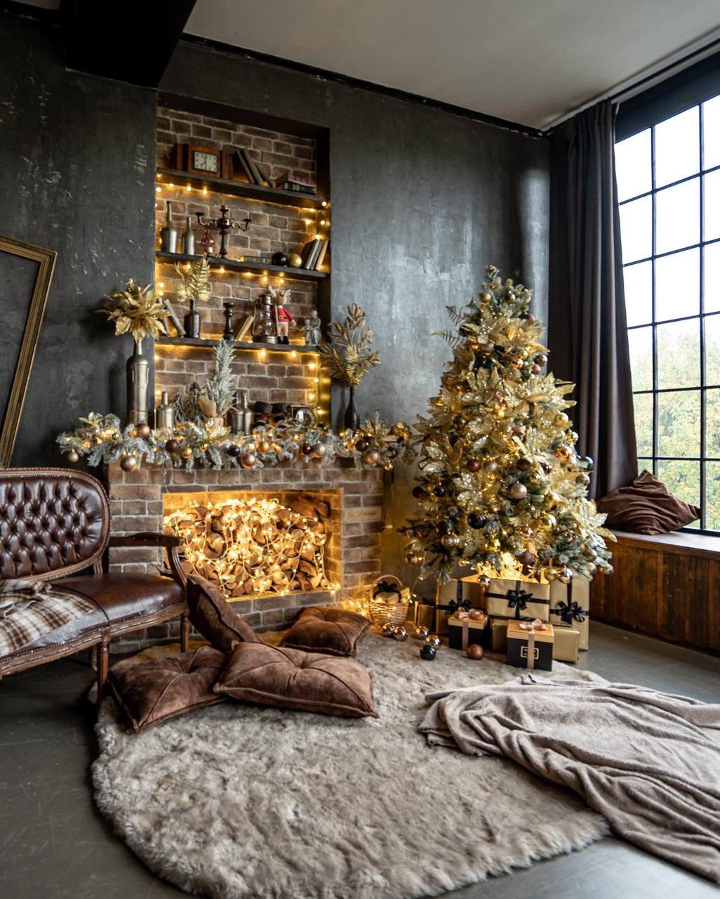 Новогодняя съемка 2023. Семейный и детский фотограф в Ташкенте Луиза