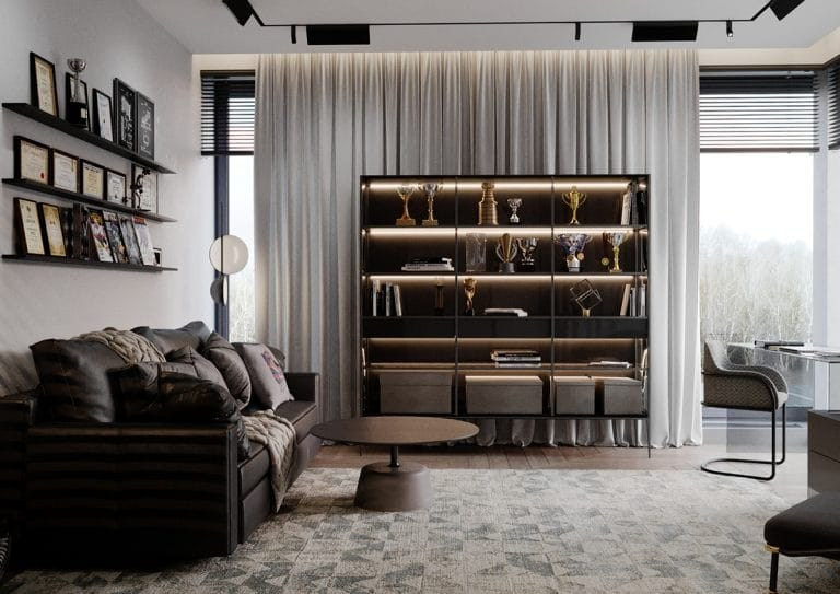 COUNTRY HOUSE. Дизайн интерьера и 3D-визуализация | AB Design Buro