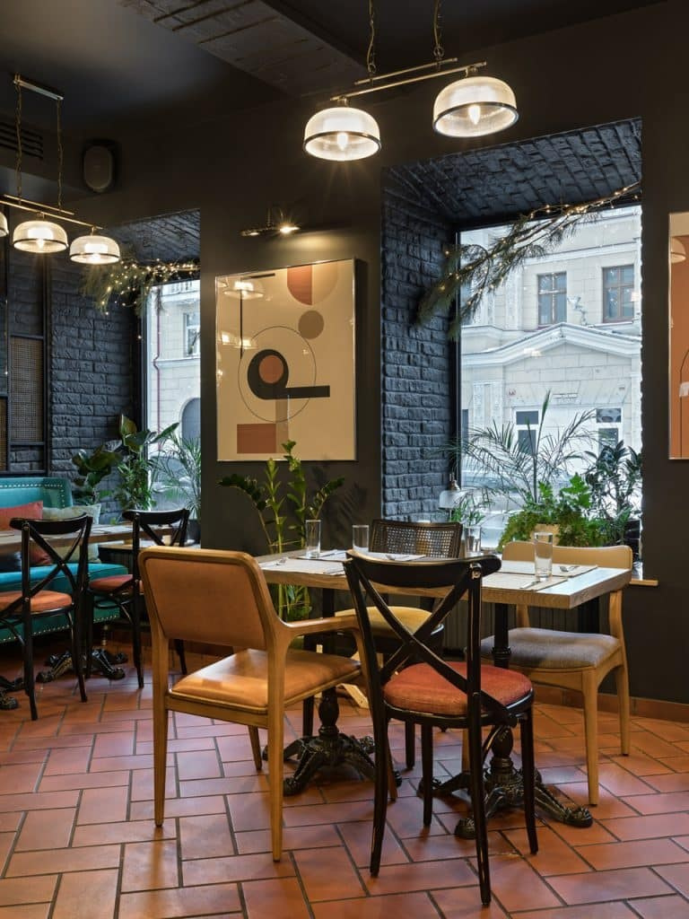 MILANO CAFE. Дизайн интерьера и 3D-визуализация | AB Design Buro