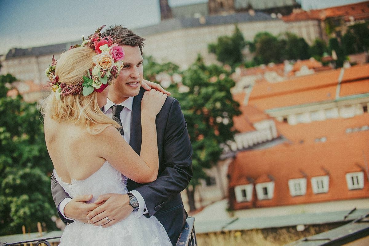 Michelle & Dan — Designer Vrtba Garden Wedding Photography, Prague