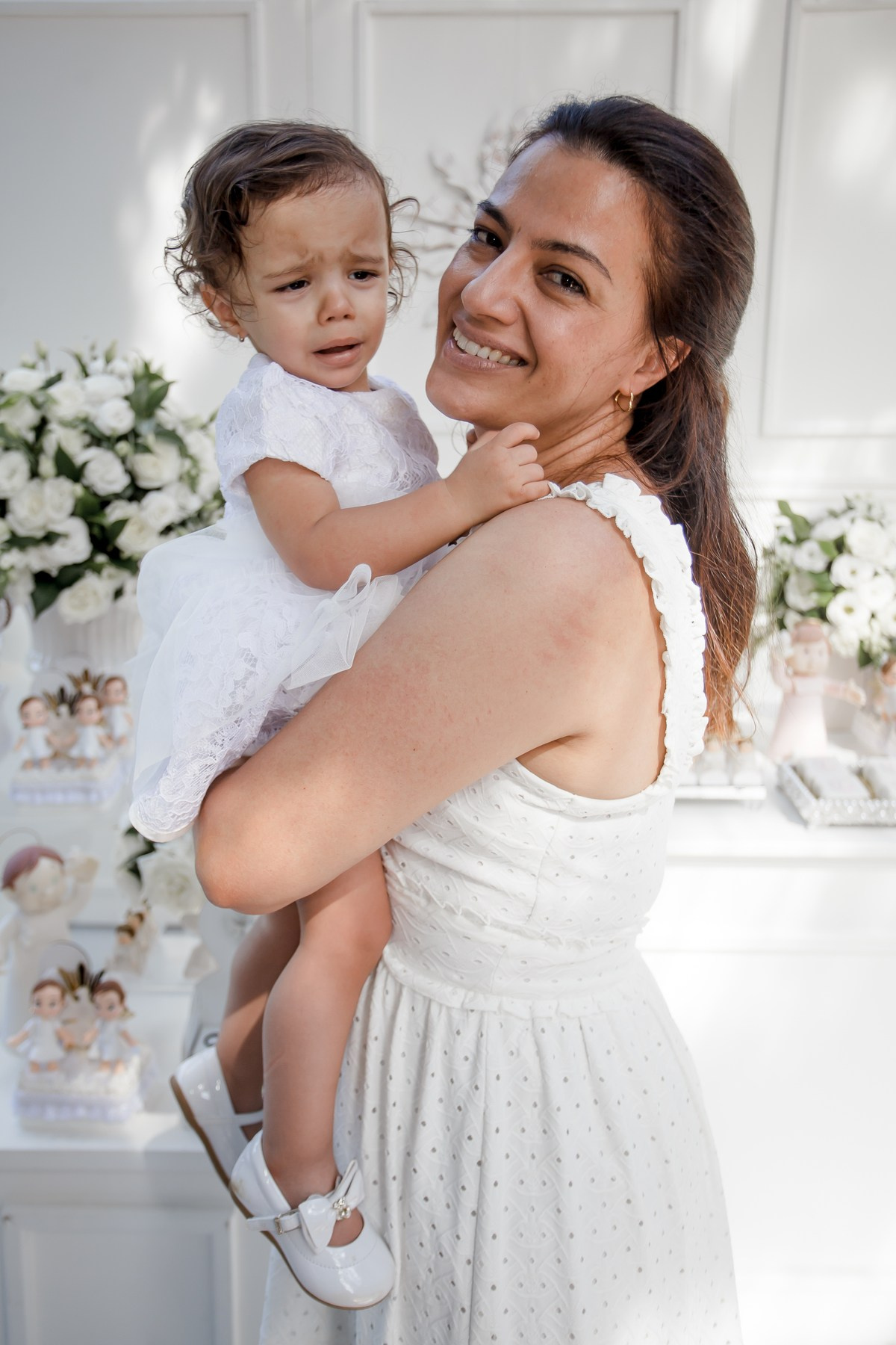 Batizado da Ana Clara e Maria Rita. Fotógrafa de Eventos em São Paulo e Sorocaba Kika Damasceno