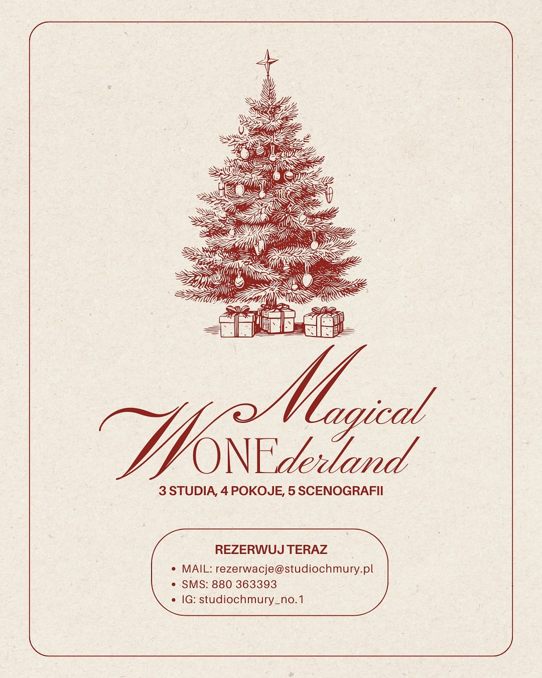 Студії новорічні. Весільний, сімейний фотограф Варшава