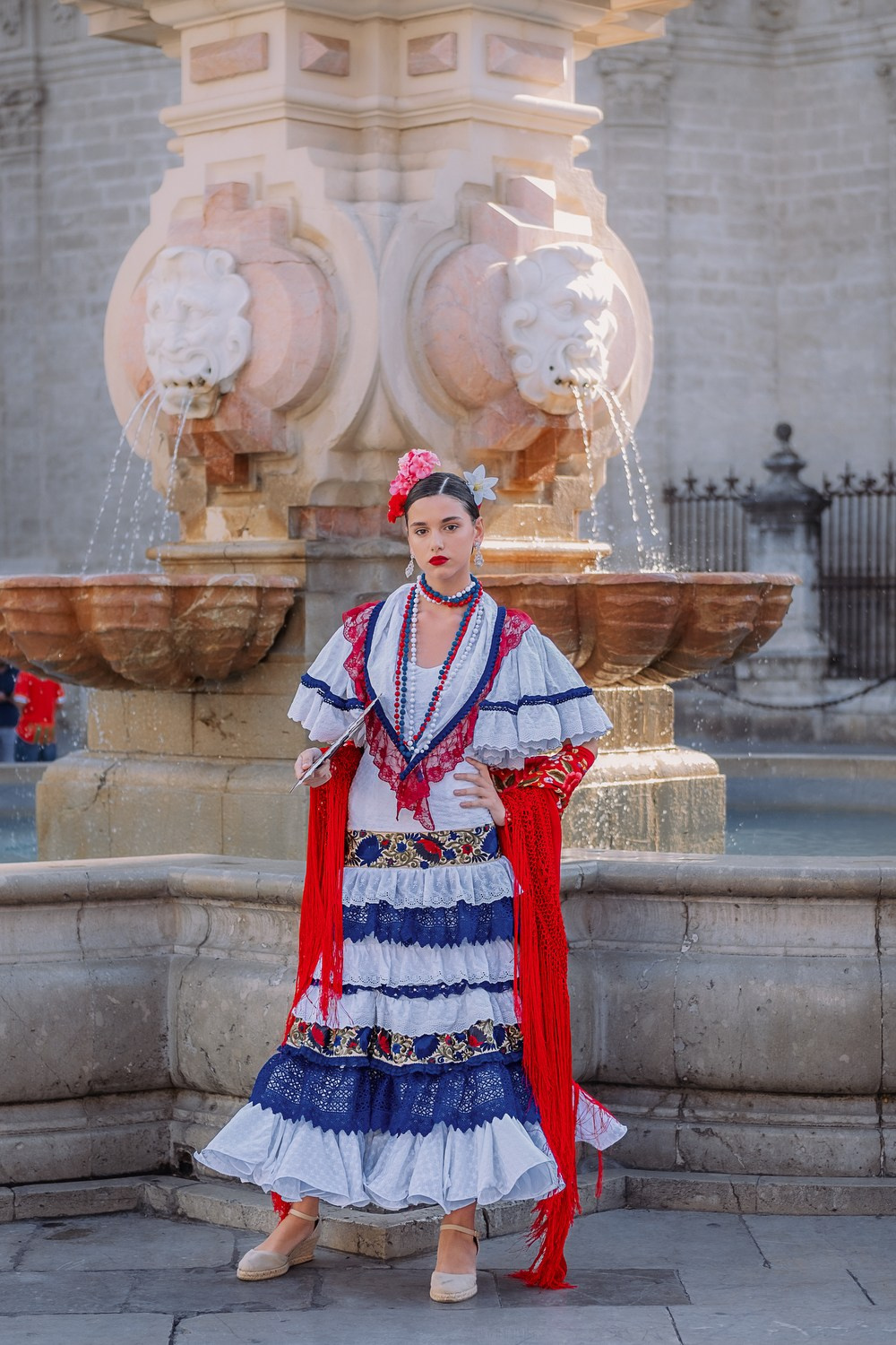 Flamencas al borde del Guadalquivir
