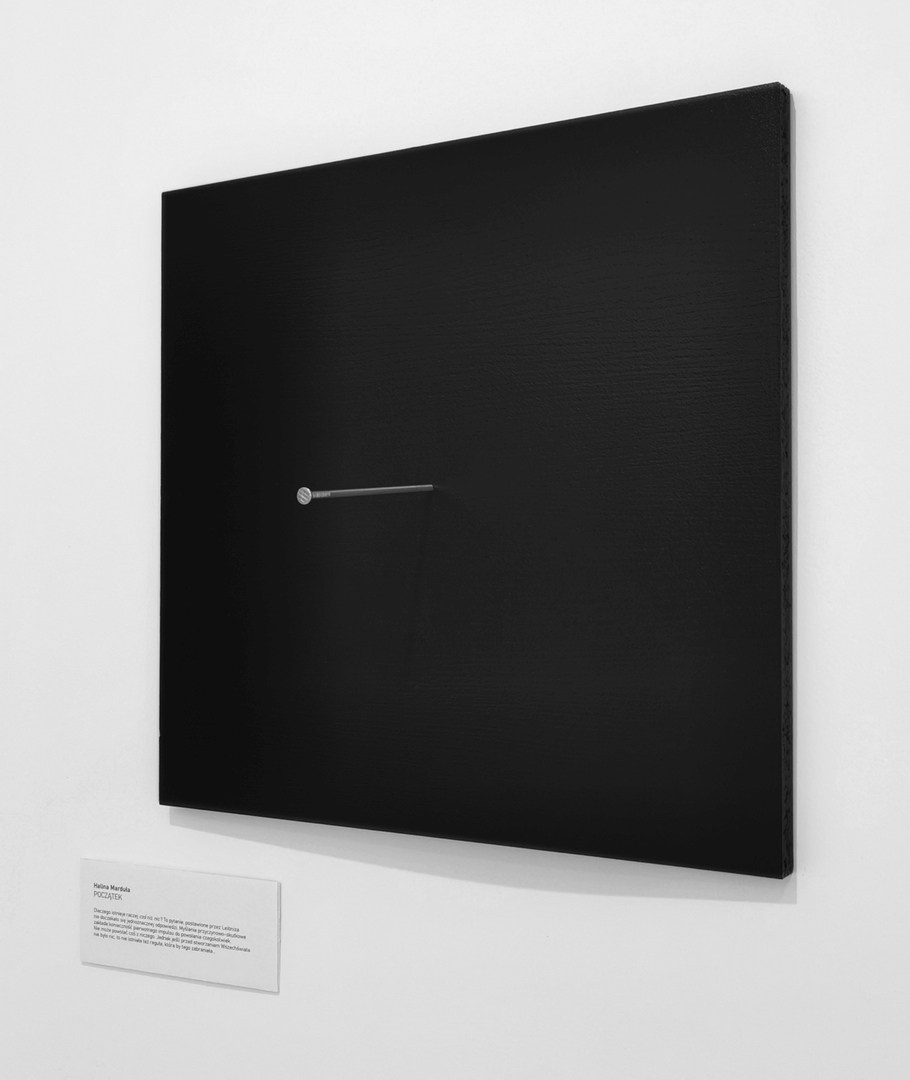 Beginning. Halina Marduła, visual artist, lives and works in Wrocław (Poland)